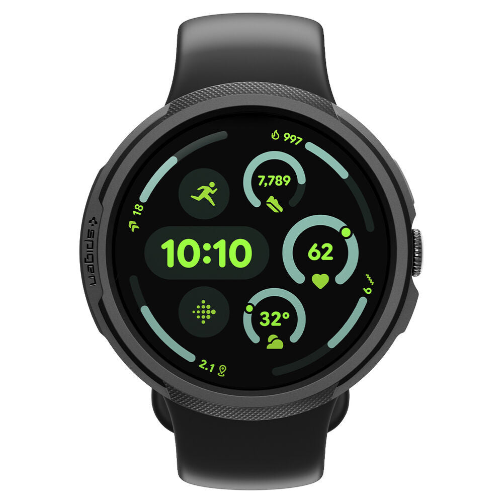 Spigen Liquid Air Case for Google Pixel Watch 4 41mm, Matte Black ACS09483