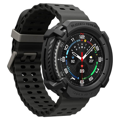 Spigen Liquid Air Case for Samsung Galaxy Watch8 Classic, Matte Black ACS09841