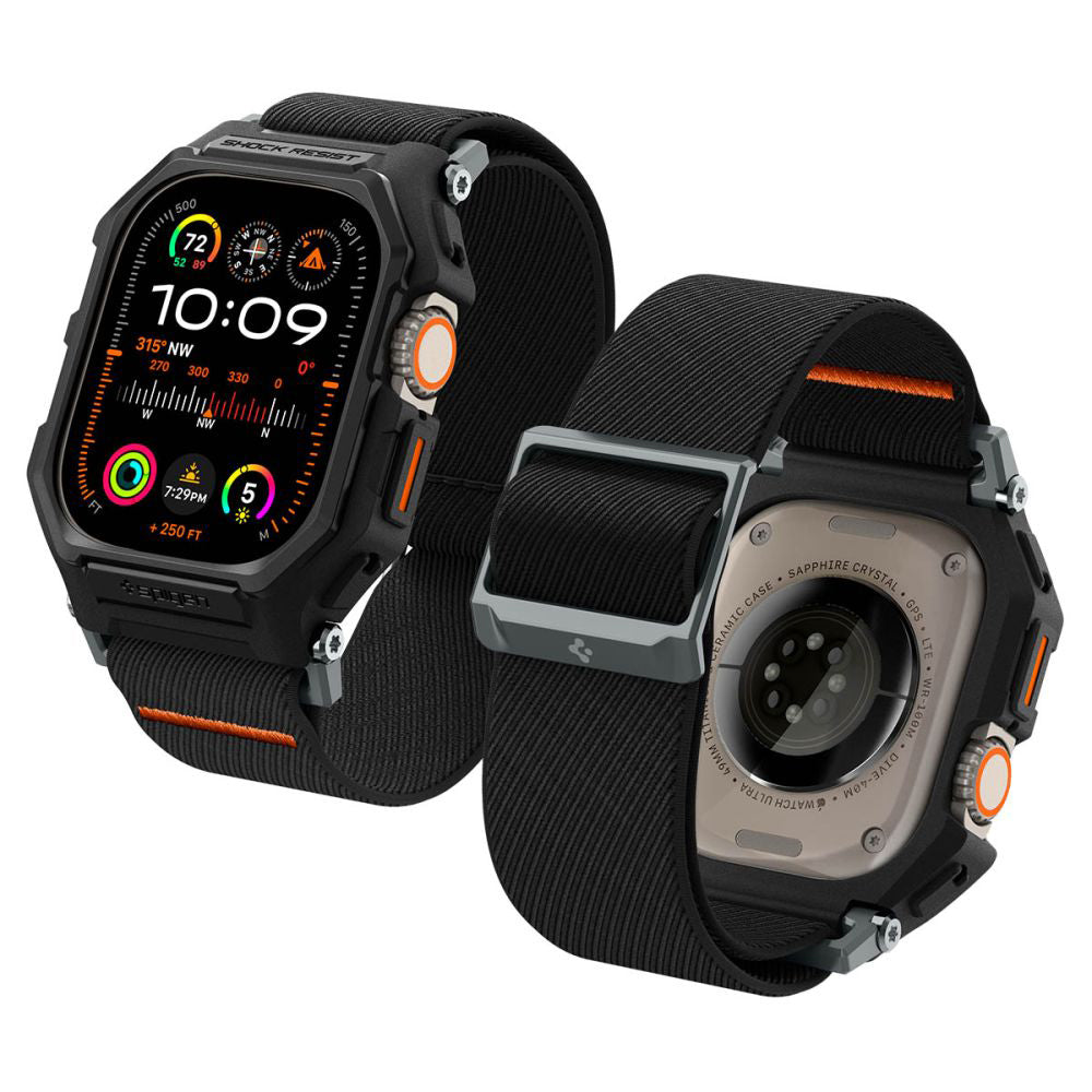 Spigen Lite Fit Pro Case for Apple Watch Ultra Series, Matte Black ACS07104