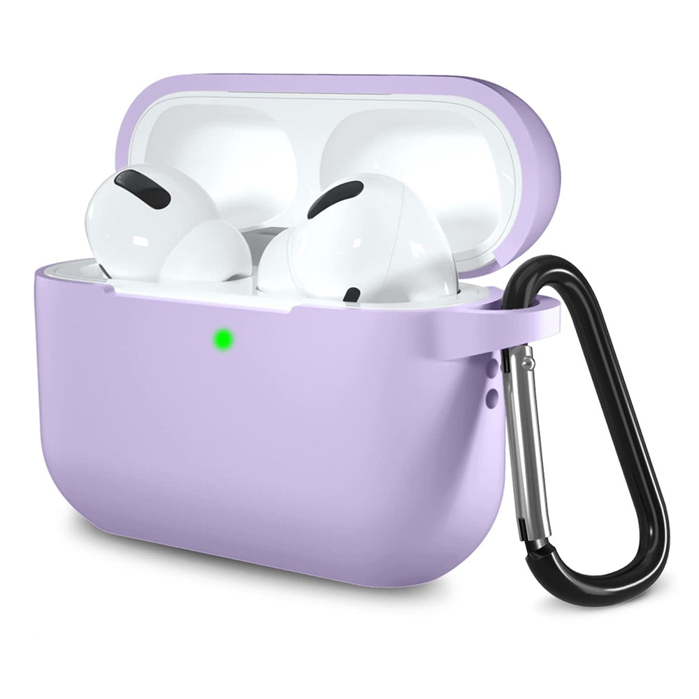 Techsuit Silicone Case for Apple AirPods Pro Series, Purple