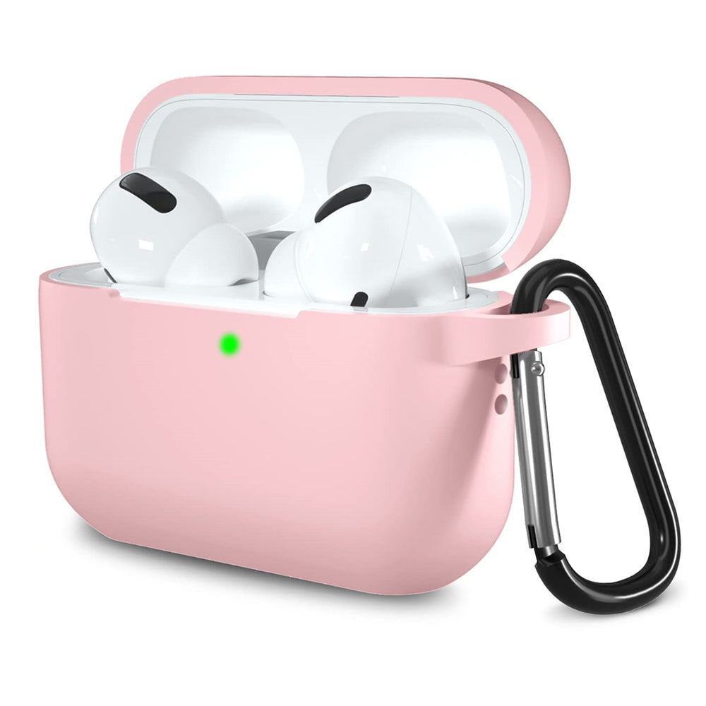Techsuit Silicone Case for Apple AirPods Pro Series, Pink