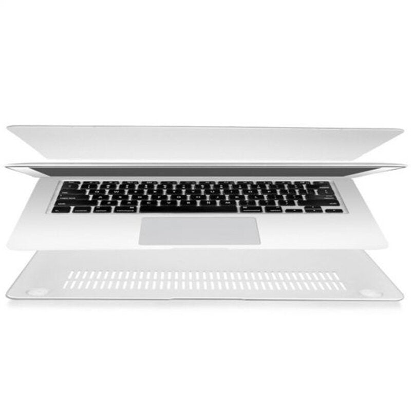 Techsuit UltraShell Case for Apple MacBook Pro 14inch (2023) / (2022) / (2021), Matte Transparent
