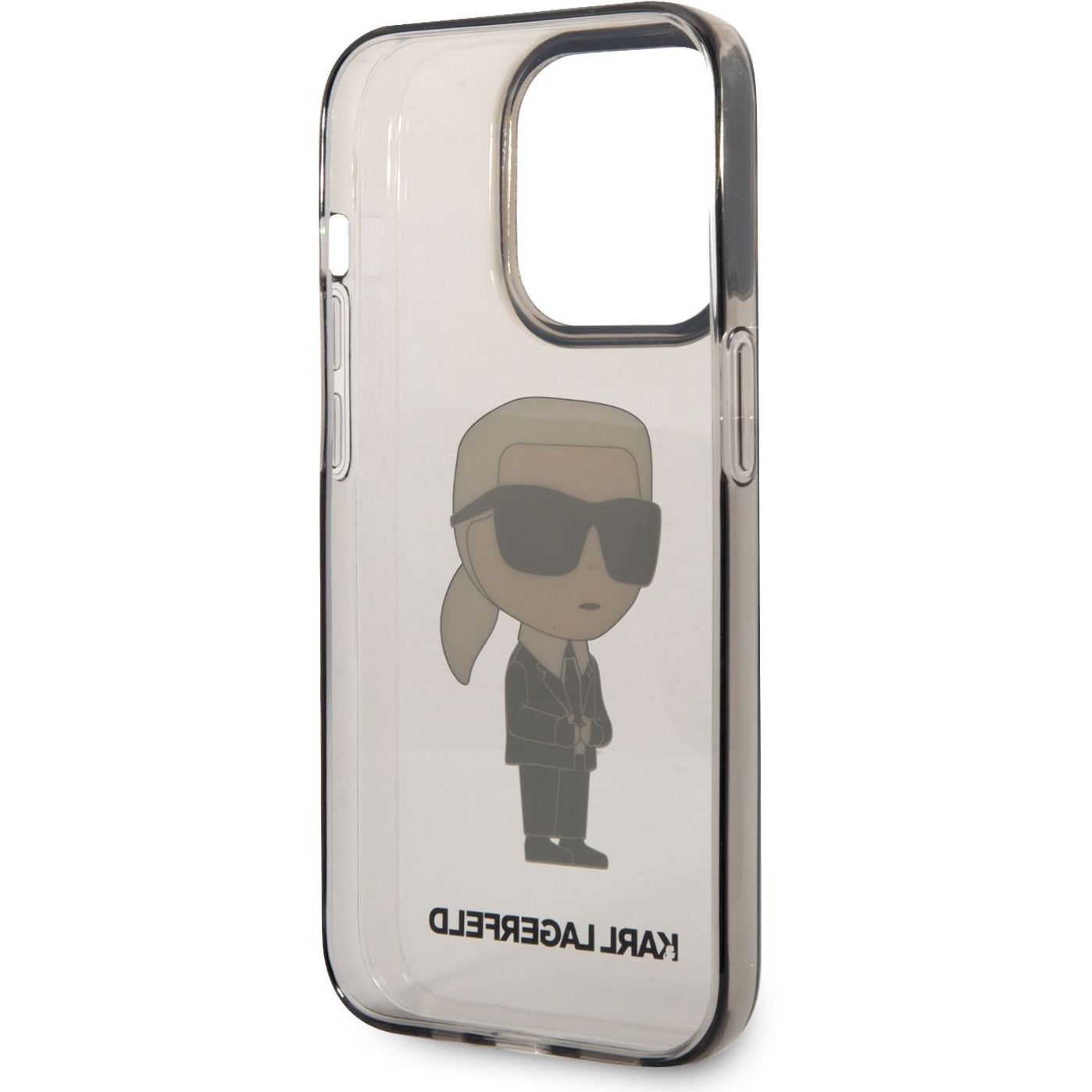 Case for Apple iPhone 14 Pro Max, Karl Lagerfeld, IML Ikonik NFT, Black