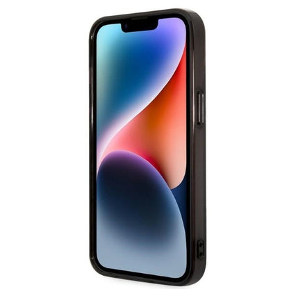 Case for Apple iPhone 14 Plus, Karl Lagerfeld, Gradient Karl & Choupette, Black