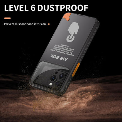 Universal Waterproof Case for Phone max. 6.1inch, ShellBox, AirBox, Black