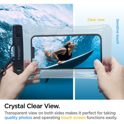 Universal Waterproof Case for Phone max. 6.9inch, Spigen, A610, Transparent AMP04530