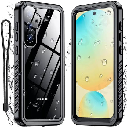 Waterproof Case for Samsung Galaxy S25 S931, ShellBox, Black