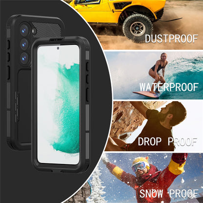 Waterproof Case for Samsung Galaxy S26 S942, ShellBox, Black