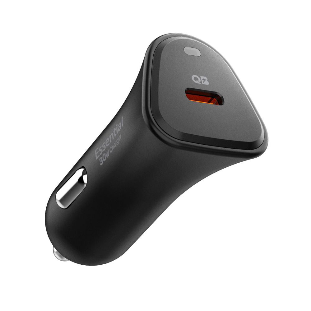 Spigen EV301 Essential Car Charger, 30W, 3A, 1 x USB-C, Black ACP08699