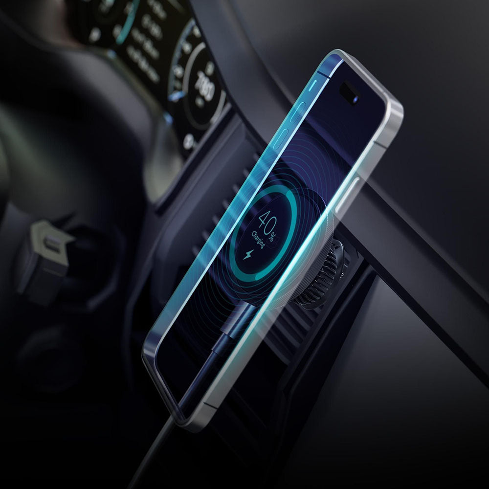 3MK Wireless Car Charger, 15W, 1.67A, Black