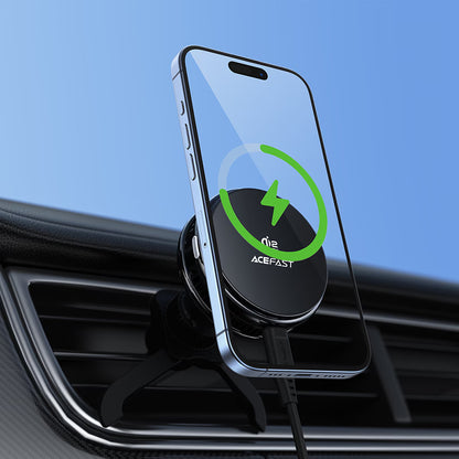 Acefast D66 Wireless Car Charger, 25W, Black