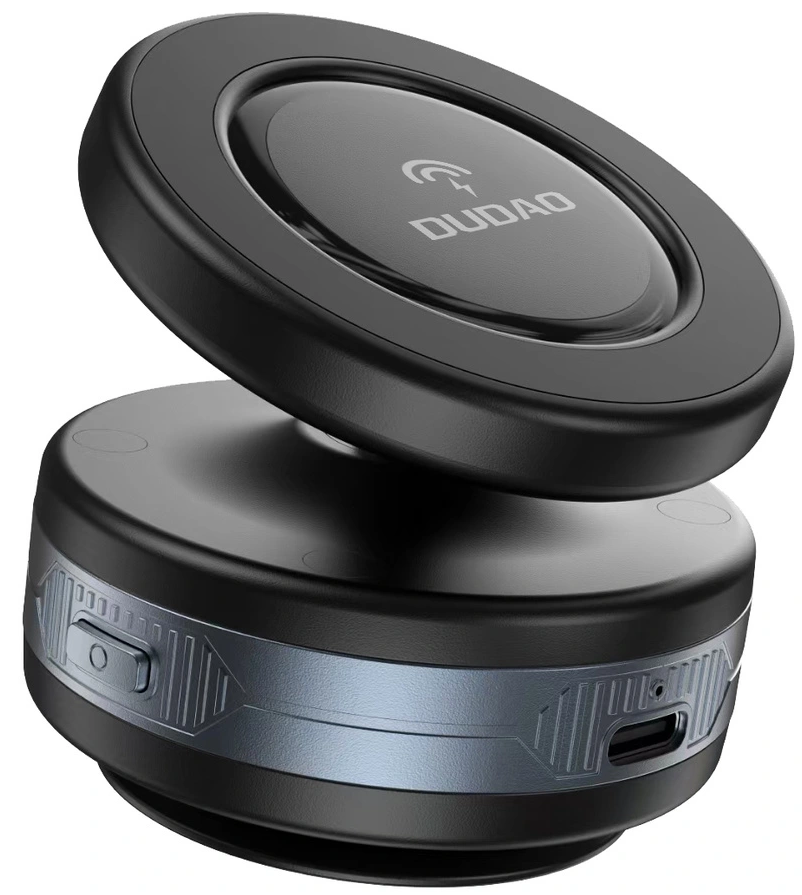 Dudao F24Max Wireless Car Charger, 15W, 1.67A, Black