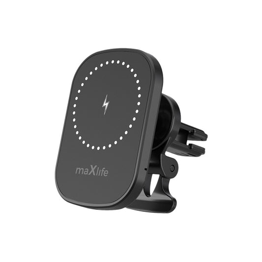 MaXlife MXCH-16 Wireless Car Charger, 15W, 1.67A, Black