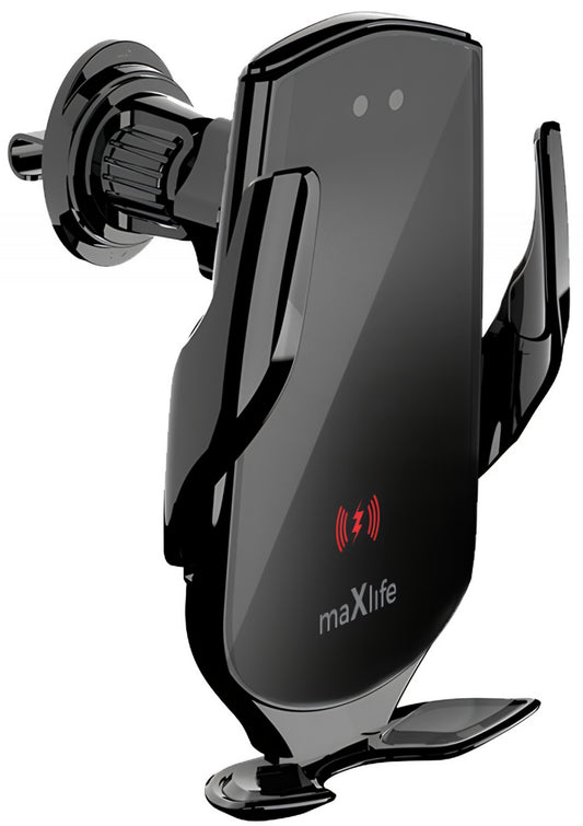 MaXlife MXCH-08 Wireless Car Charger, 15W, 1.67A, Black