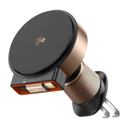 McDodo CH-0091 Wireless Car Charger, 15W, 1.67A, Gold