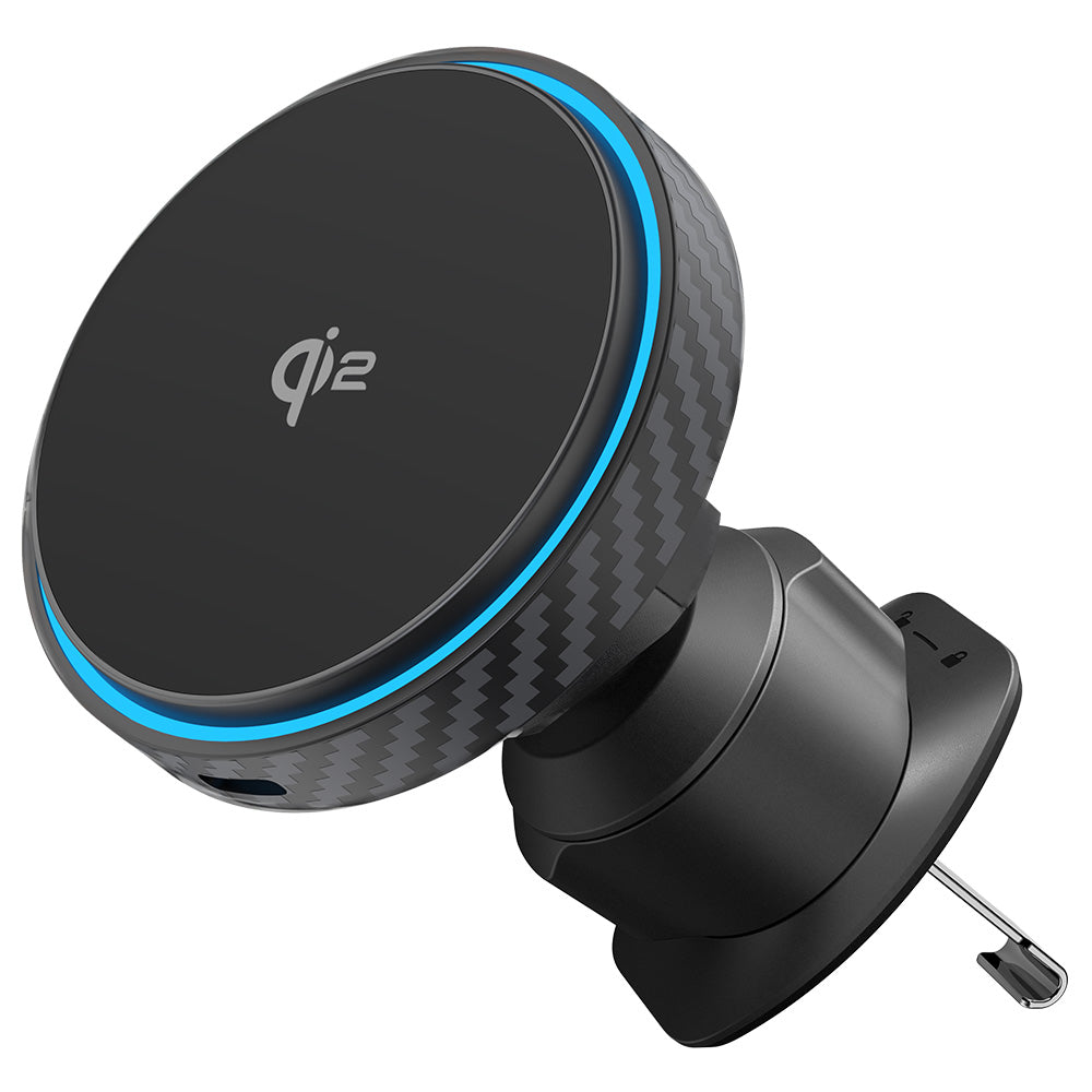 Proove Graphite Circle Wireless Car Charger, 15W, 1.67A, Black WHGC15010001