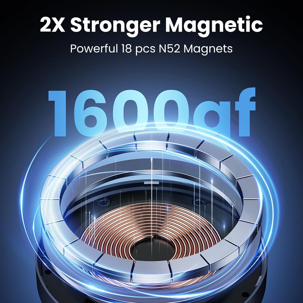 UGREEN W708 Wireless Car Charger, 15W, 1.67A, Black