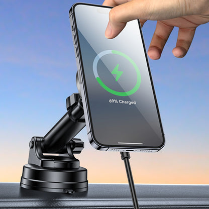 Yesido DS30 Wireless Car Charger, 15W, 1.67A, Black