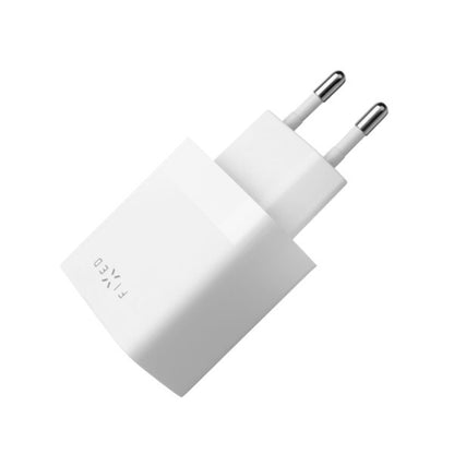 Fixed Network Charger, 17W, 3A, 2 x USB-A, White