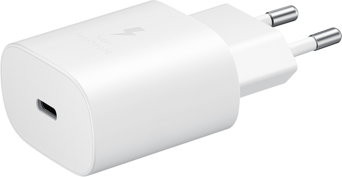 Network Charger Samsung EP-TA800, 25W, 3A, 1 x USB-C, White GP-PTU021SOAWWQ