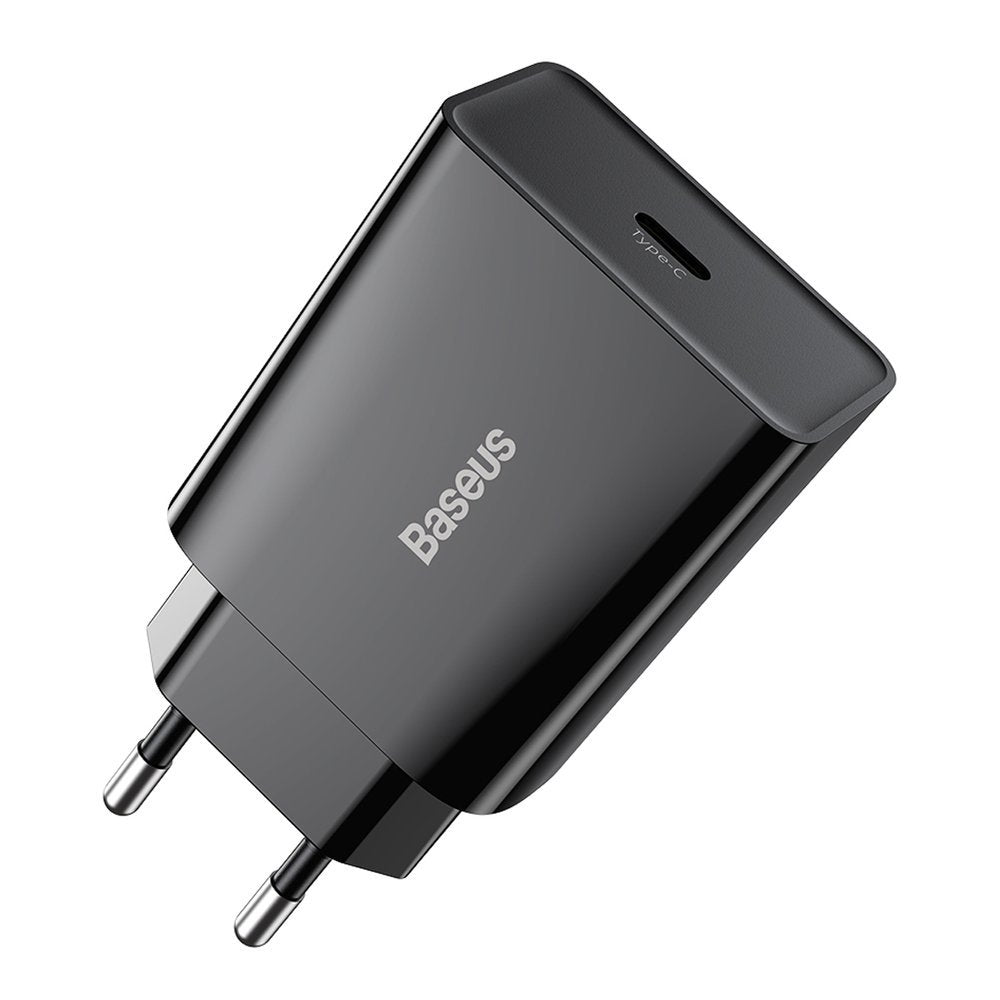Baseus Speed Wall Charger, 20W, 3A, 1 x USB-C, Black CCFS-SN01