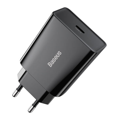 Baseus Speed Wall Charger, 20W, 3A, 1 x USB-C, Black CCFS-SN01