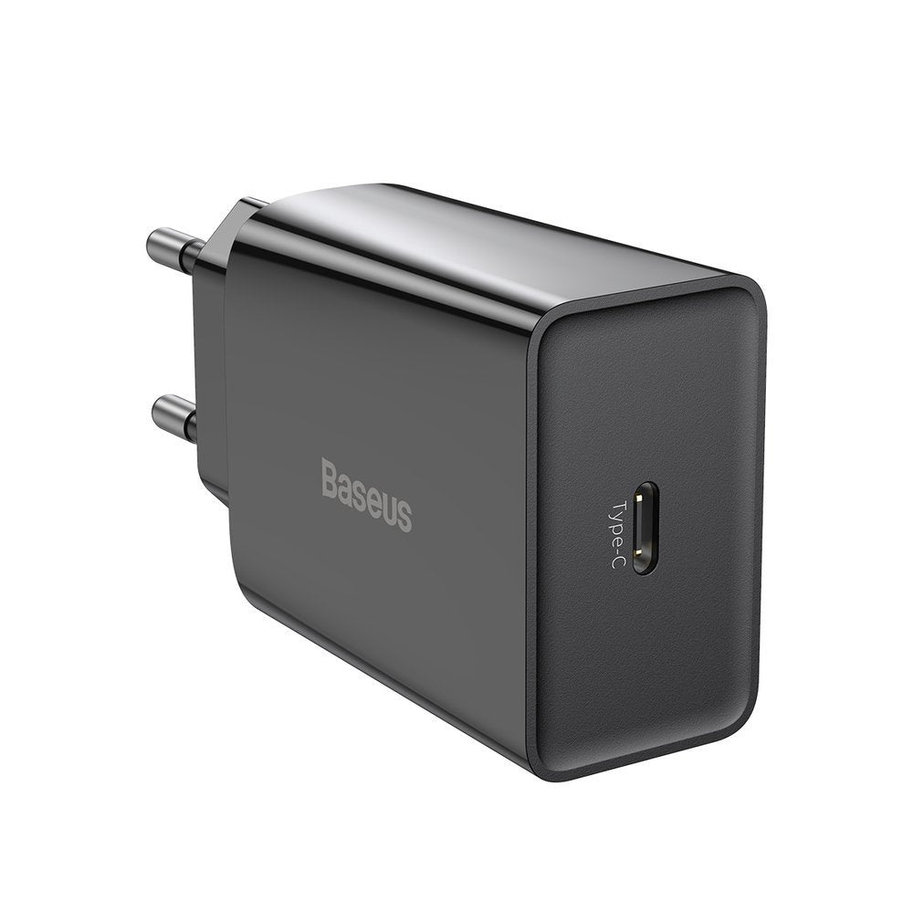 Baseus Speed Wall Charger, 20W, 3A, 1 x USB-C, Black CCFS-SN01