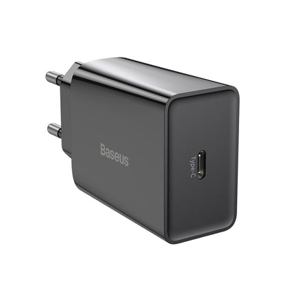 Baseus Speed Wall Charger, 20W, 3A, 1 x USB-C, Black CCFS-SN01