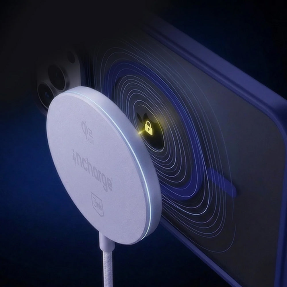 3MK Align Wireless Network Charger, 25W, White