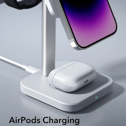 ESR HaloLock 3in1 Wireless Network Charger, 15W, 1.67A, White