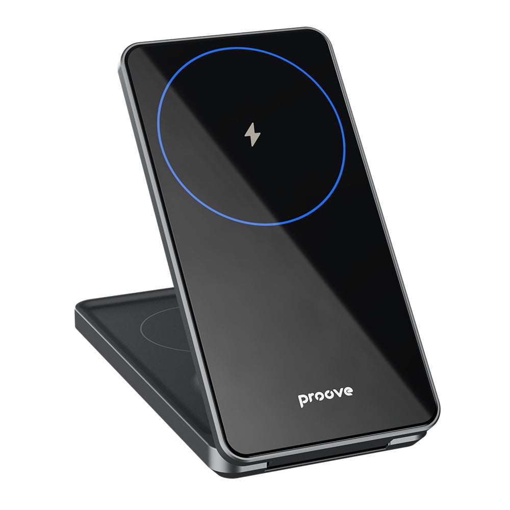 Proove Metal Edge 3in1 Wireless Network Charger, 15W, 1.67A, Gray WSME15010003