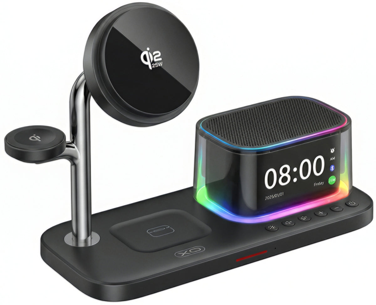 Wireless Network Charger XO Design CX045 3in1, 25W, Black