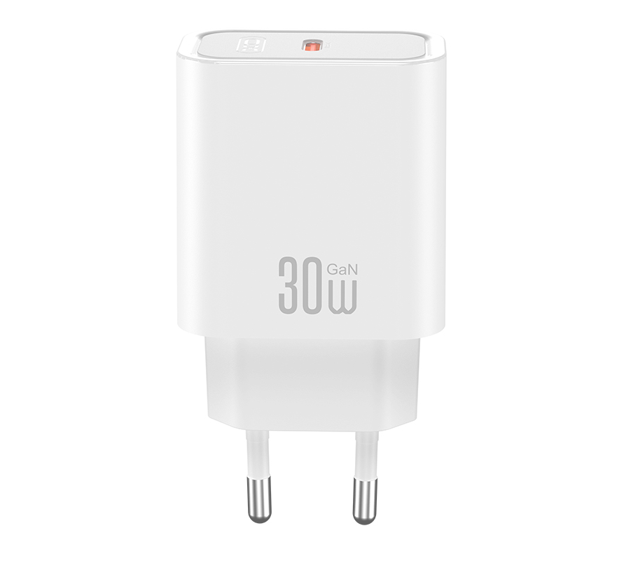 XO Design CE41 Network Charger, 30W, 3A, 1 x USB-C, White