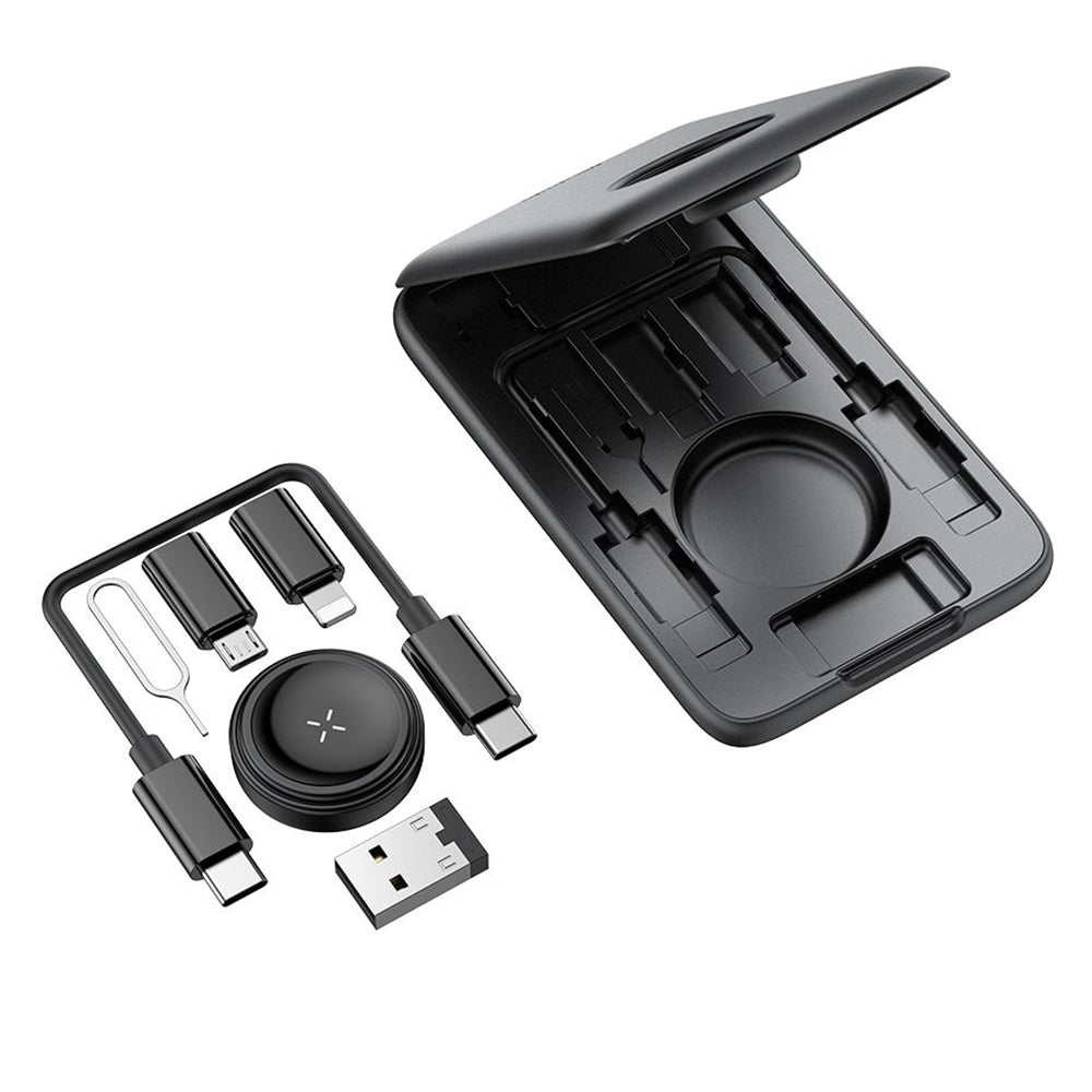 McDodo CH-2440 8in1 Wireless Charger for Apple Watch Series, Black