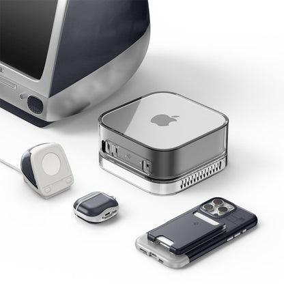 Spigen C1 Classic Stand for Apple Watch Series Wireless Charger, Grey AMP09340