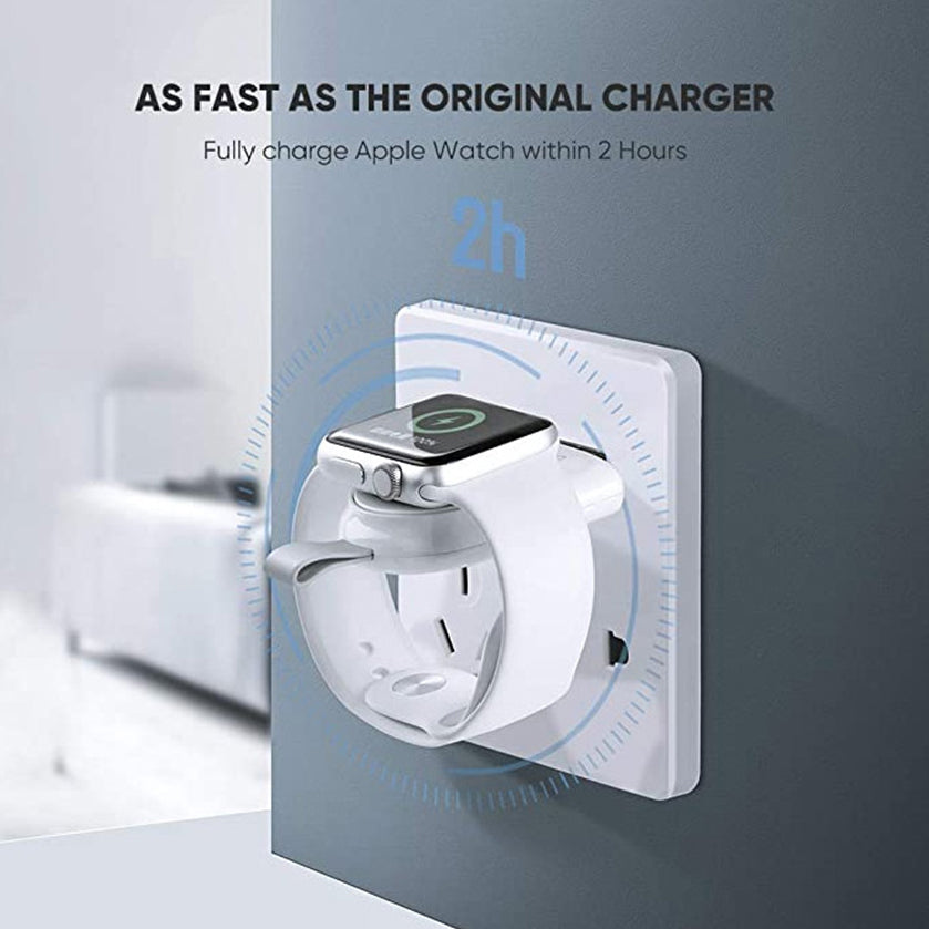 UGREEN Wireless Charger for Apple Watch Series, White