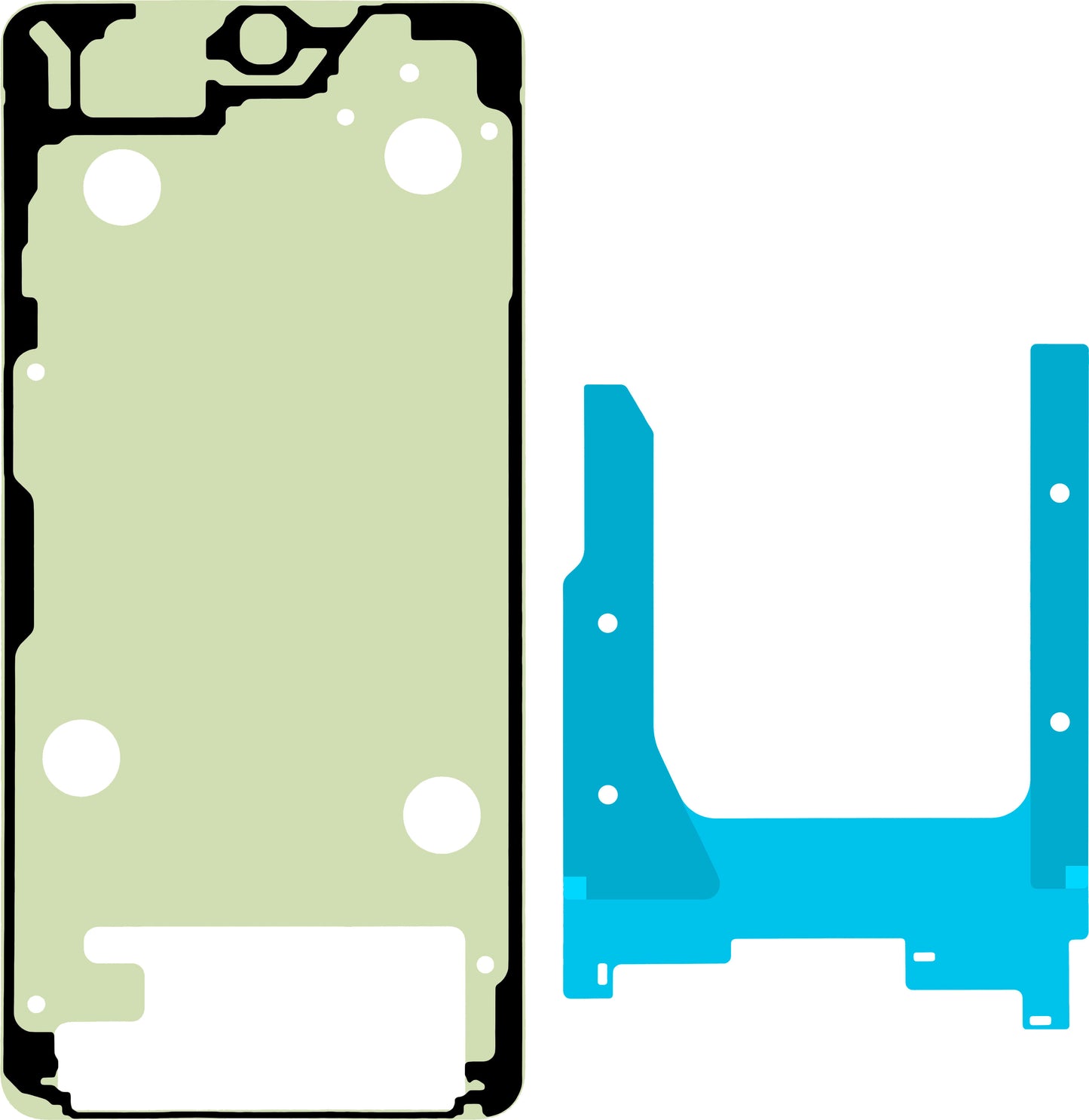 Samsung Galaxy S26 Ultra S948 Display Adhesive Kit, Service Pack GH82-38990A