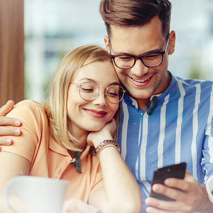 Borofone BFK12 Trophy Lavalier, USB-C / Lightning, Set of 2 pieces, Black