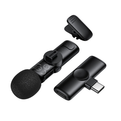 Borofone BFK16 Winner Lavalier, USB-C, Black