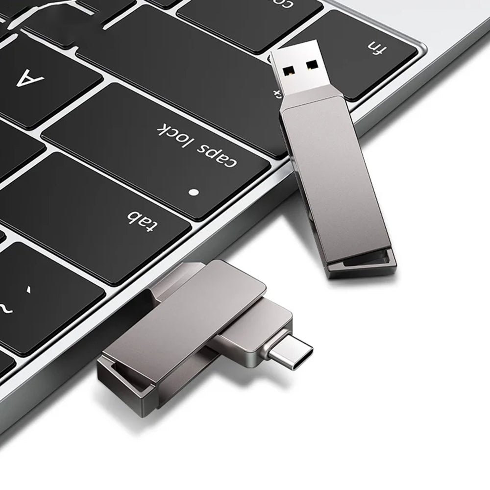 External Memory USB-A 3.0 / USB-C Techsuit THSM20, 128Gb