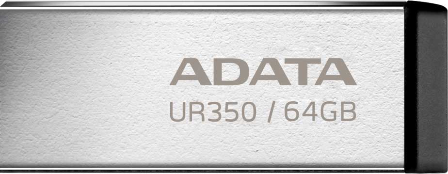 External Memory USB-A 3.2 Adata UR350, 64Gb UR350-64G-RSR/BK 
