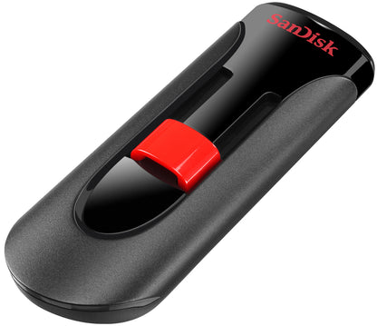 SanDisk Cruzer Glide USB-A External Memory, 64Gb SDCZ60-064G-B35