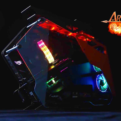 Dato Ares Armor RAM Memory, DDR4, RGB, 8GB, 3600Mhz, CL18, Black AMRGB1G88G36K