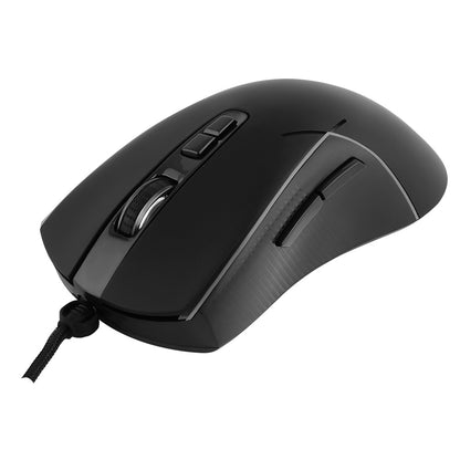 Proove Defiant Wired USB Gaming Mouse, RGB, 7200DPI, Black CMDE00000102