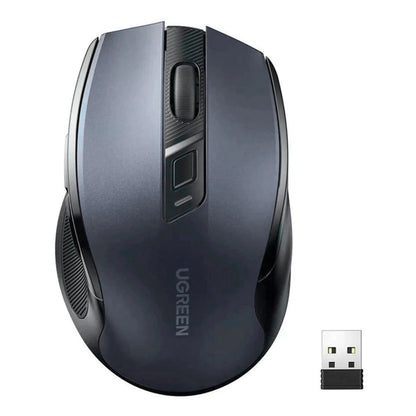 Wireless Mouse UGREEN MU006, 4000DPI, Black 