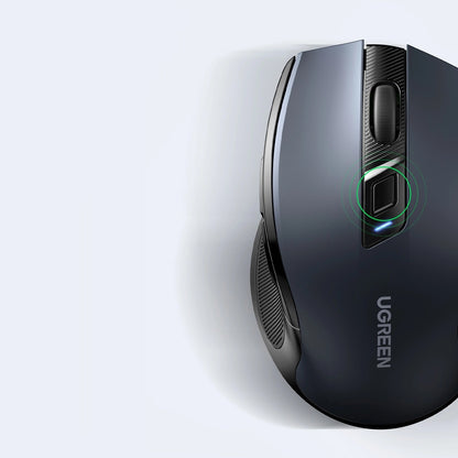 Wireless Mouse UGREEN MU006, 4000DPI, Black 