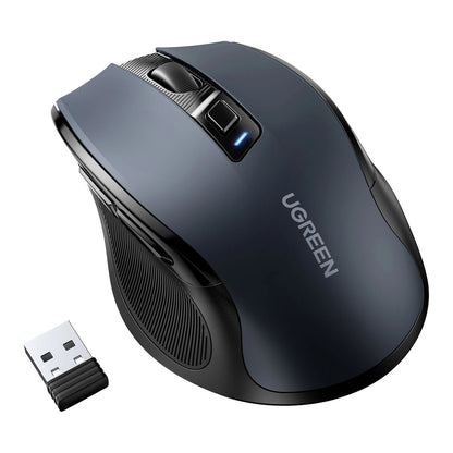 Wireless Mouse UGREEN MU006, 4000DPI, Black 