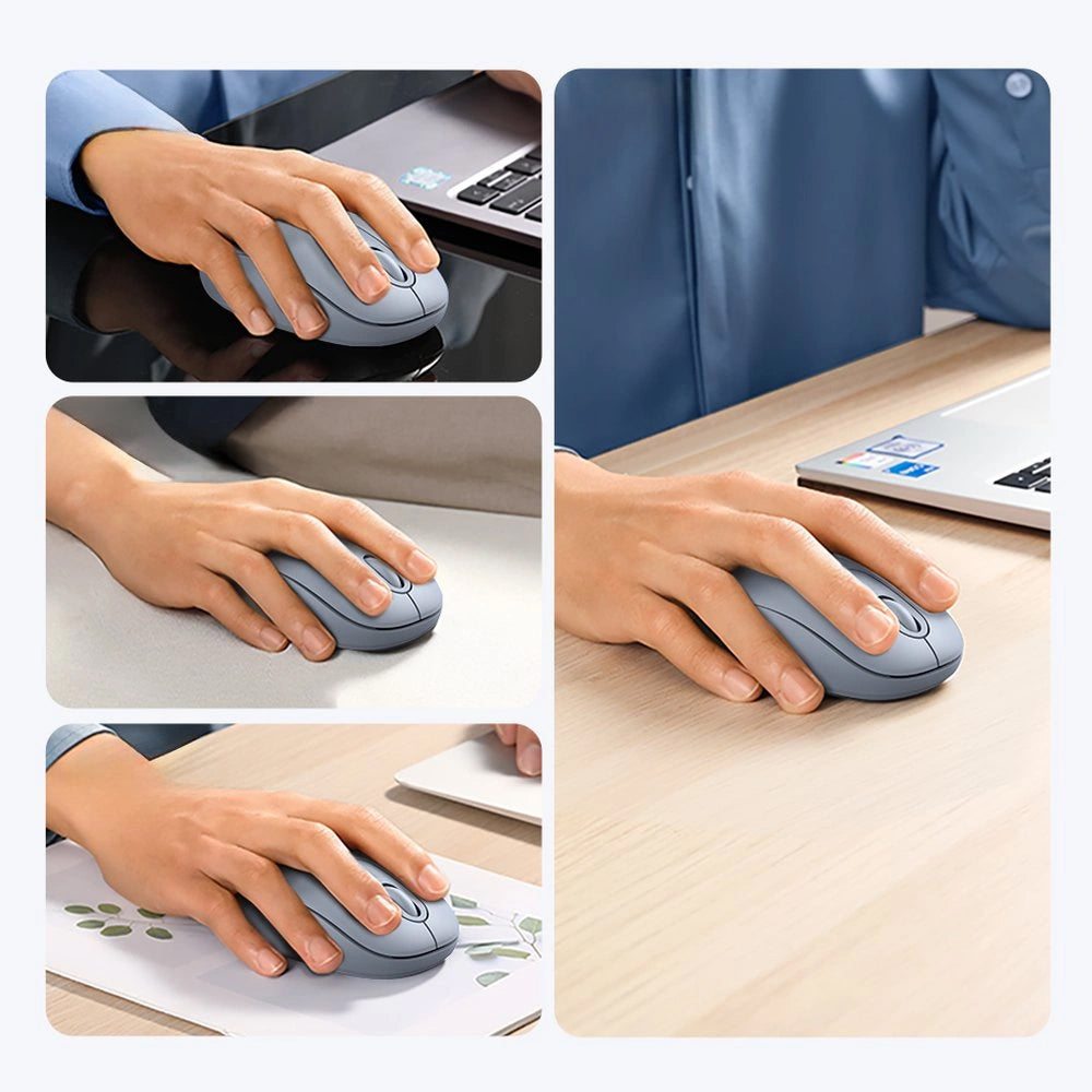 Wireless Mouse UGREEN MU105, 2400DPI, Blue 