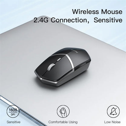 Wireless Mouse Yesido KB16, 1600DPI, Black