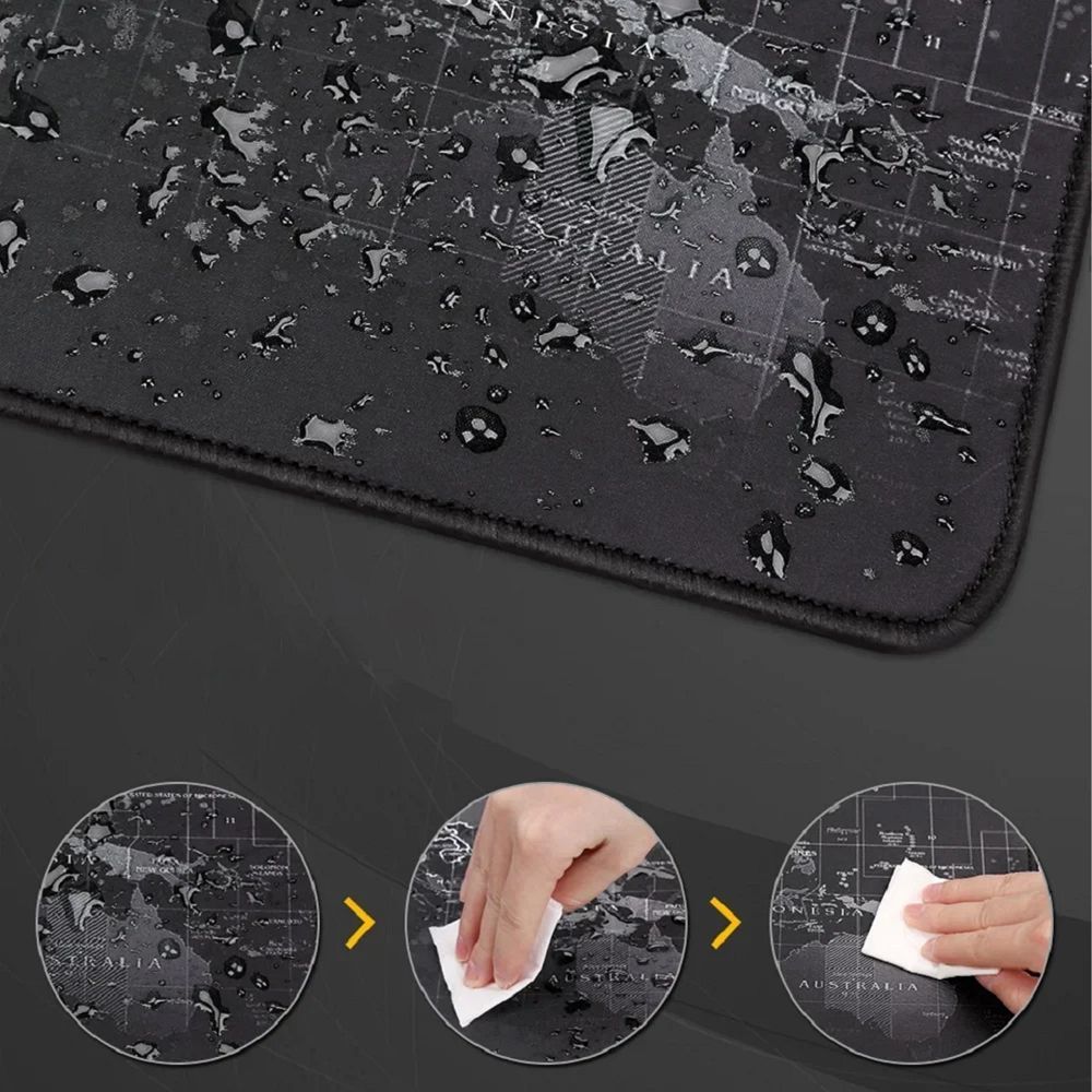 MousePad OEM RC-K-1073, 800mm x 300mm x 2 mm, Black 